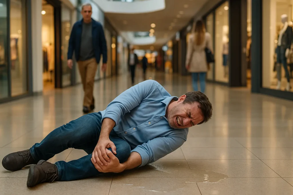 עורך דין נזיקין מומלץ באשדוד – נפגע בתאונה במרכז מסחרי